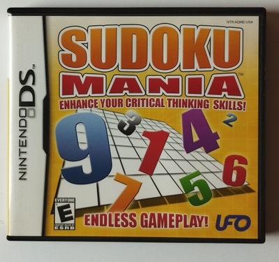 Sudoku Mania Nintendo DS