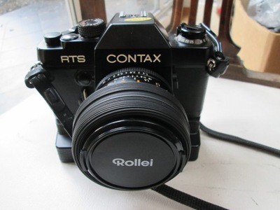 Aparat Contax RTS Z PLANAREM 50 / 1,4 i MOTOREM