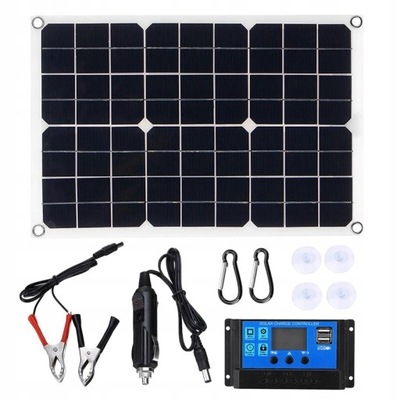100W Panel słoneczny 12V zestaw ładujący akumulato
