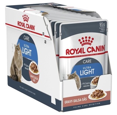 Royal Canin FCN Ultra Light w sosie 12x85g