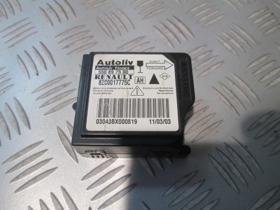 Датчик модуль датчик удара renault vel satis 8200017775c фото №1