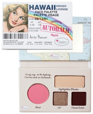 THE BALM AutoBalm Hawaii PALETA DO MAKIJAŻU TWARZY