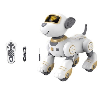 robot szczeniak zdalnie sterowany robot zabawka dla psa Aureate