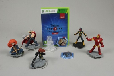 ZESTAW DISNEY INFINITY 2.0 8 FIGUREK XBOX360