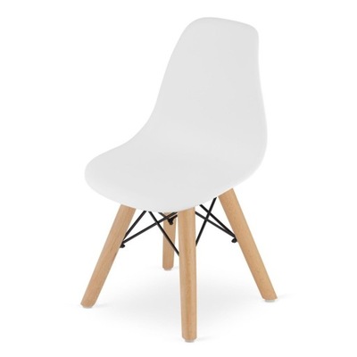 Krzesło ZUBI - białe x 3