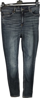 RIVER ISLAND Jeansowe SPODNIE RURKI rozm W28 L30