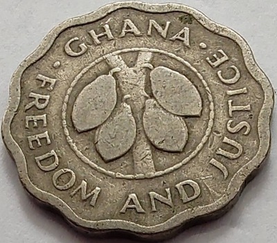 2704 - Ghana 2,5 pesewy, 1967