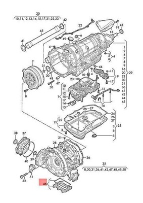 4M0971797G TAPA PROTECCIÓN MARIPOSA TUBOS HYBRYDY AUDI PORSCHE VW  