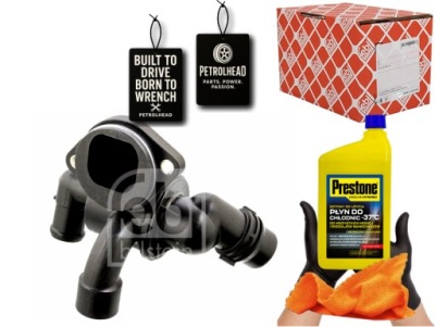 Термостат жидкость охлаждающей audi a4 allroad b8 a4 b8 #petrolhead pro+ kit5 фото №1