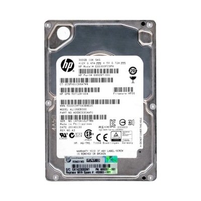 Dysk HP SAS 300gb 10K / 15K 2,5" CHIA 4szt