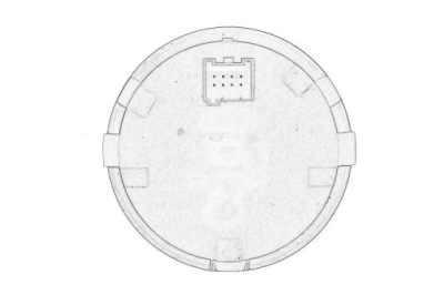 Перемикач кнопковий оригінальний номер iveco 5801554261 фото №1