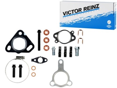 Набор прокладка турбонагнетателя victor reinz фото №1