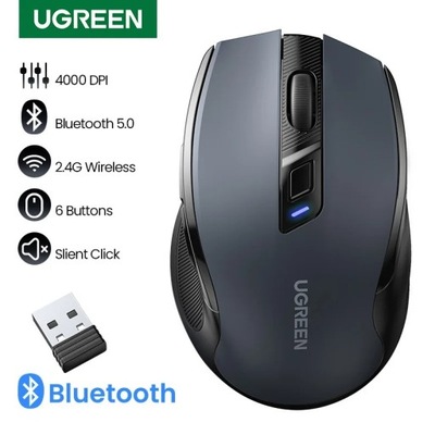 UGREEN mysz bezprzewodowa Bluetooth5.0 2.4G