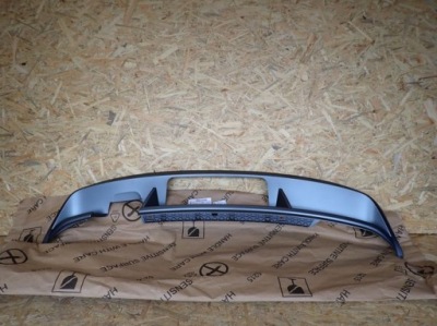 Vw tiguan ii r-line 15- дифузор спойлер бампера задня 5na807568c фото №1