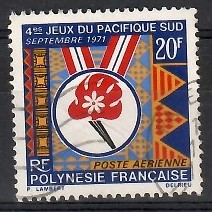 Polinezja Francuska 1971 Mi 126 Stemplowane