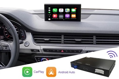 AUDI Q7 2016-2019 BEZPRZEWODOWY CARPLAY ANDROID AUTO MALETERO  