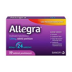 ALLEGRA 120MG 10 TABLETEK