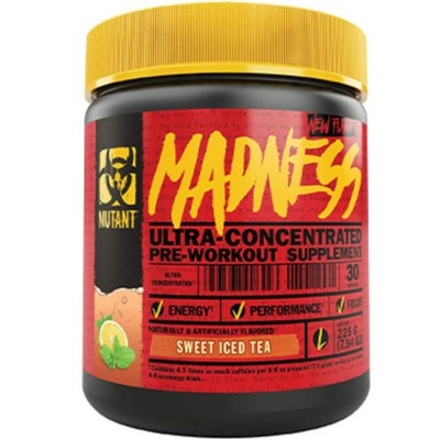 PVL Mutant Madness odżywka przedtreningowa Pre Workout Sweet Iced Tea 225g