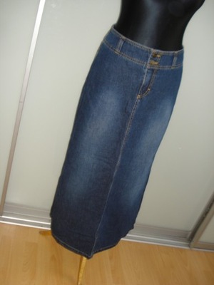 H&M Jeansy biodr\u00f3wki niebieski W stylu casual Moda Jeansy Jeansy biodrówki 