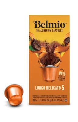 Kapsułki do Nespresso Belmio Lungo Delicato 10szt
