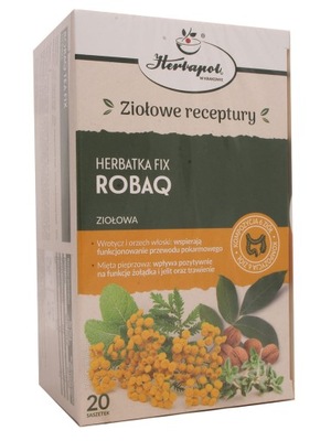 Herbatka Fix Robaq 20 Sasz 40G Herbapol