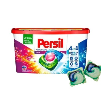 KAPSUŁKI DO PRANIA KOLORÓW PERSIL COLOR 4IN1 40 SZT