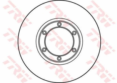 ДИСКИ ТОРМОЗНЫЕ ТОРМОЗНЫЕ ПЕРЕД TRW DF3049