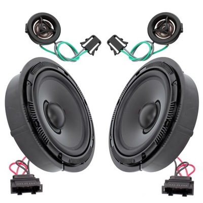 SPEAKERS AUTOMOTIVE ZG165W TWEETERY DISTANCE VW TIGUAN TOURAN EOS SCIROCCO  