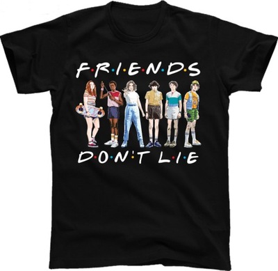 STRANGER THINGS Friends koszulka męska roz XXL