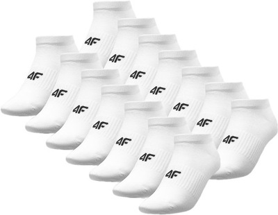 Skarpetki stopki 4F 7 par M221 biały r. 39-42