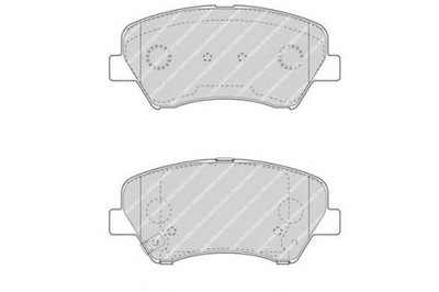 FERODO КОЛОДКИ ГАЛЬМІВНІ HYUNDAI ELANTRA I30 VELOST