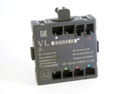 Модуль двері лівий перед mercedes w172 a1729002201 фото №1