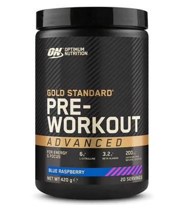 Optimum Gold Standard Pre Workout Advanced 420g Tropical