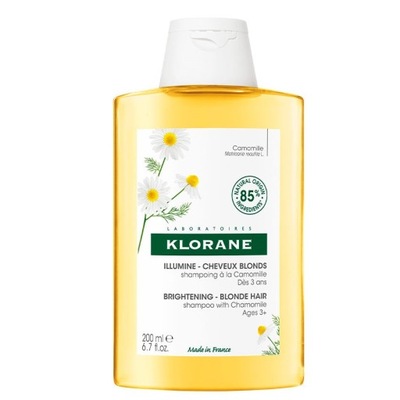 Klorane Brightening Shampoo rumiankowy szampon ożywiający kolor do wł P1