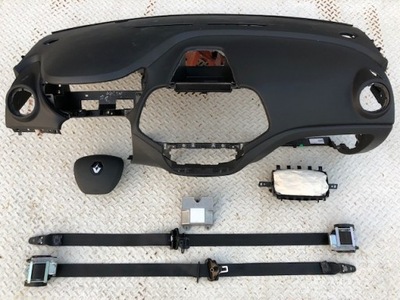 Renault captur панель приладів панель приладів консоль подушки безпеки ремені фото №1