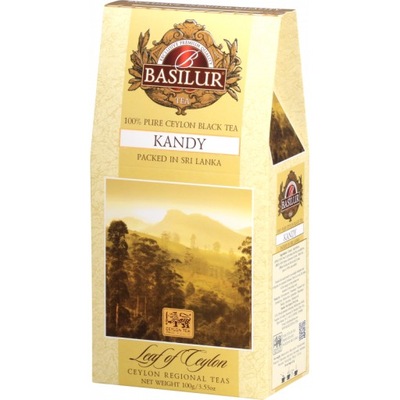 Herbata czarna liściasta Basilur Kandy 100 g