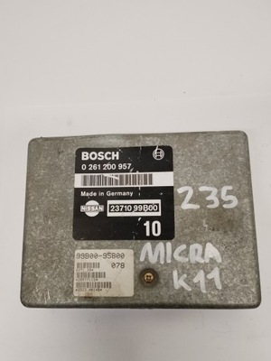 КОМПЬЮТЕР БЛОК УПРАВЛЕНИЯ ДВИГАТЕЛЯ NISSAN MICRA 0261200957