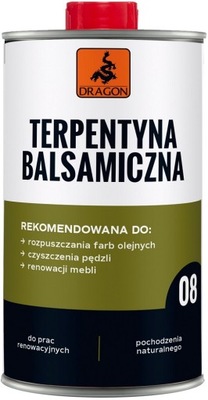 MAS24 TERPENTYNA BALSAMICZNA DRAGON DBT500E 500ML