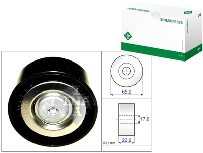 Ina ролик ремень jeep compass 2.2 crd 4x4 mk49 фото №1