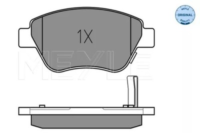 PADS BRAKE OPEL P. ADAM/CORSA 06- FROM CZU  