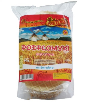 Frutendo Podpłomyki Serowe Naturalne 90 g