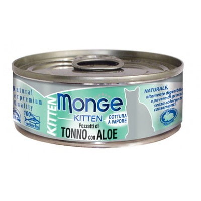 Monge Kitten - Tuńczyk z aloesem 80g