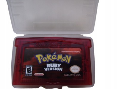 Gra Pokemon Ruby Advance GBA SP