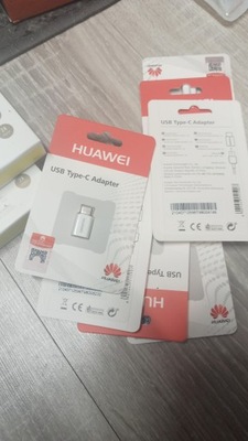 Przejściówka USB typ C - microUSB Huawei AP52 biała