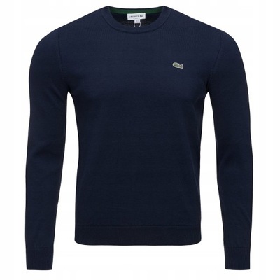 SWETER LACOSTE MĘSKI GRANATOWY CLASSIC FIT r. L