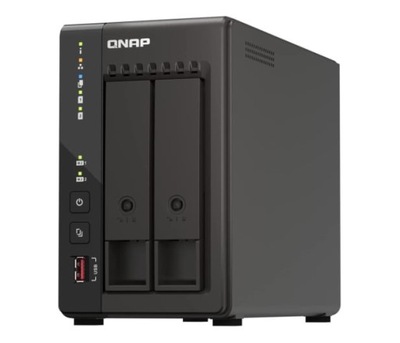 OUTLET QNAP TS253E8G (2xHDD, 4x22.6GHz, 8GB,