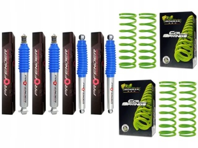 Пружины амортизаторы lift +2'' jeep grand cherokee wj подвеска фото №1