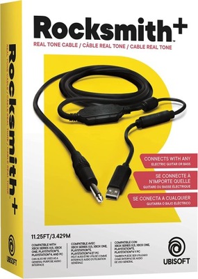 Ubisoft Rocksmith kabel do komputera PC, PS3 i Xbo