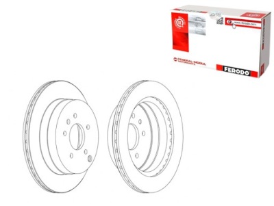 Тормозные диски тормозные 2szt. задняя chevrolet captiva equinox lacetti opel фото №1