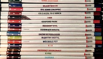 Filmy seria hity na lato x15 dvd Gazeta 1408 Góra Dantego K-19 K-PAX